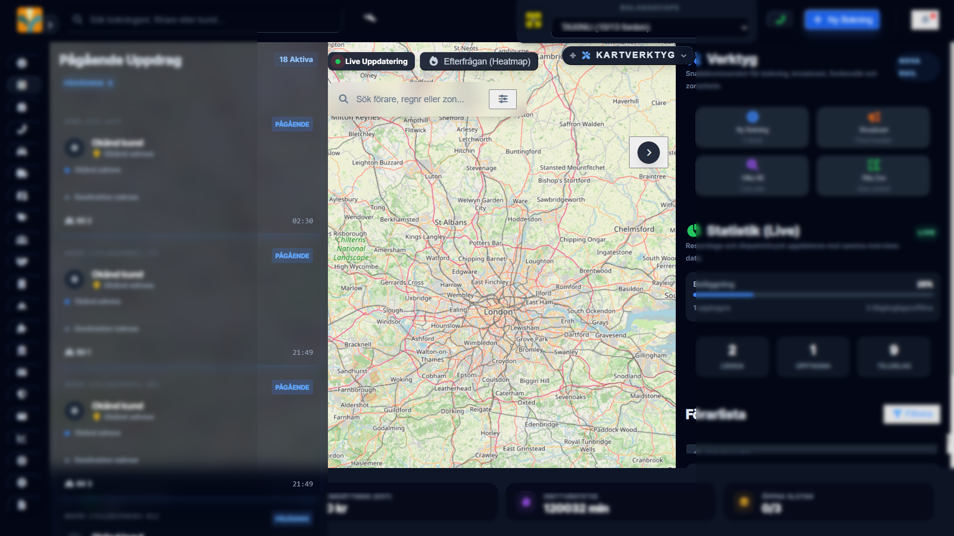 iTRAXX dispatch panel preview